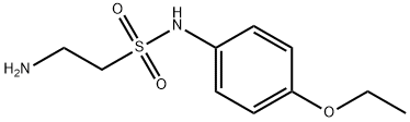 2-amino-N-(4-ethoxyphenyl)ethanesulfonamide,22103-30-6,结构式