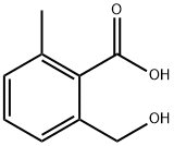 5-(Hydroxymethyl)-2-methylbenzoic acid Struktur