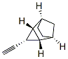 Tricyclo[3.2.1.02,4]octane, 3-ethynyl-, (1alpha,2beta,3alpha,4beta,5alpha)- (9CI) 化学構造式