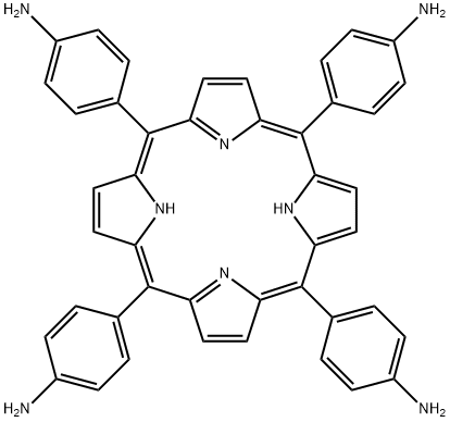 5,10,15,20-四(4-氨基苯基)卟啉, 22112-84-1, 结构式