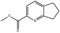 METHYL 6,7-DIHYDRO-5H-CYCLOPENTA[B]PYRIDINE-2-CARBOXYLATE Structure