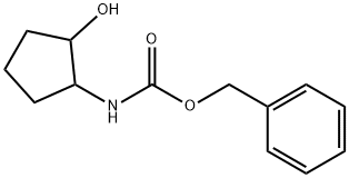 Benzyl (2-hydroxycyclopentyl)carbamate Structure