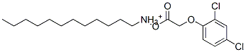 dodecylammonium (o,p-dichlorophenoxy)acetate Structure