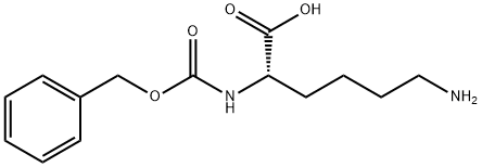 N-alpha-Cbz-L-lysine Struktur
