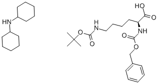 N2-[(Benzyloxy)carbonyl]-N6-(tert-butoxycarbonyl)-L-lysin, Verbindung mit Dicyclohexylamin (1:1)