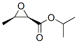 Oxiranecarboxylic acid, 3-methyl-, 1-methylethyl ester, (2R,3R)- (9CI) 结构式