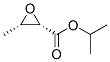 Oxiranecarboxylic acid, 3-methyl-, 1-methylethyl ester, (2S,3S)- (9CI) Struktur