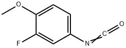 2-氟-4-异氰酸基-1-甲氧基苯,221218-33-3,结构式