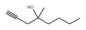 4-METHYLOCTIN-4-OL Struktur