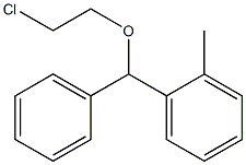 2-Chloro(methylphenyl)phenylmethoxy Ethane Ether Structure