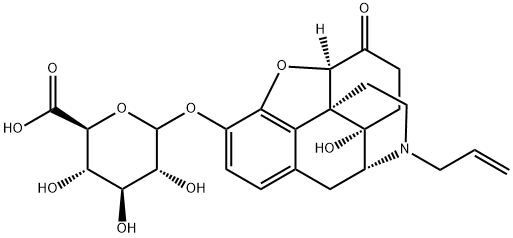 纳络酮3-Β-D-葡萄糖醛酸, 22135-79-1, 结构式