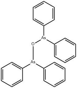 Arsine, oxybis(diphenyl-,2215-16-9,结构式