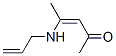 3-Penten-2-one, 4-(2-propenylamino)-, (3Z)- (9CI) 结构式