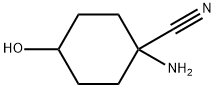 Cyclohexanecarbonitrile, 1-amino-4-hydroxy- (9CI),221527-40-8,结构式