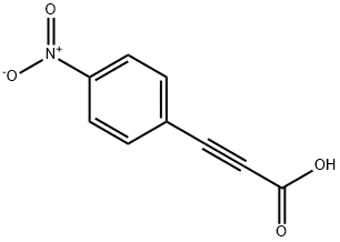 (p-ニトロフェニル)プロピオール酸 化学構造式