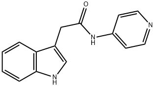 N-(피리딘-4-일)-(인돌-3-일)아세트아미드