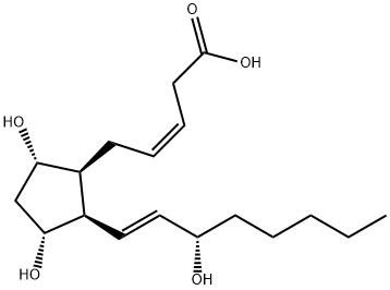 前列腺素 结构式