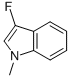 1H-Indole,3-fluoro-1-methyl-(9CI) 化学構造式