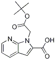 1-(2-(TERT-BUTOXY)-2-OX&&OELIG;LIG;THYL)-1H-PYRROLO[2,3-B]PYRIDINE-2-CARBOXYLIC ACID, 221675-37-2, 结构式