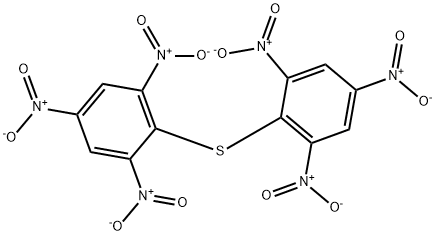 1,3,5-三硝基-2-(2,4,6-三硝基苯基)硫基苯, 2217-06-3, 结构式