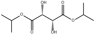 L-(+)-酒石酸ジイソプロピル 化学構造式