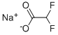 ジフルオロ酢酸ナトリウム 化学構造式