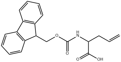 FMOC-DL-アリルグリシン 化学構造式