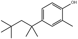 2-METHYL-4-TERT-OCTYLPHENOL Struktur