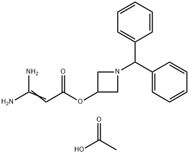 3,3-디아미노-2-프로펜산1-(디페닐메틸)-3-아제티디닐에스테르아세테이트