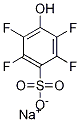 2,3,5,6-四氟-4-羟基苯磺酸钠 结构式