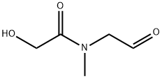 Acetamide, 2-hydroxy-N-methyl-N-(2-oxoethyl)- (9CI) Struktur