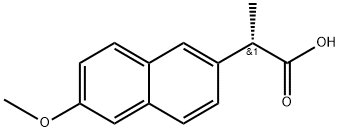 DL-萘普生,22204-53-1,结构式