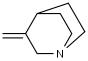 3-methylidene-1-azabicyclo[2.2.2]octane Structure