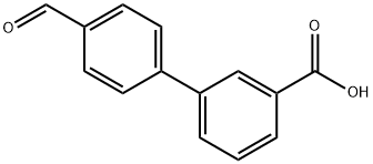 4'-FORMYL-BIPHENYL-3-CARBOXYLIC ACID Struktur
