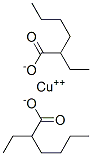 2-乙基辛酸化铜,22221-10-9,结构式