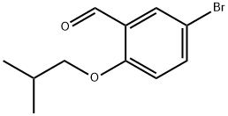 5-溴-2-异丁氧基苯甲醛,222315-01-7,结构式