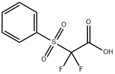 BENZENESULFONYL-DIFLUORO-ACETIC ACID Struktur