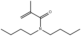 N,N-DI-N-BUTYLMETHACRYLAMIDE 化学構造式
