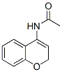 Acetamide,  N-2H-1-benzopyran-4-yl- Structure