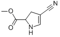 1H-Pyrrole-2-carboxylicacid,4-cyano-2,3-dihydro-,methylester(9CI) Struktur