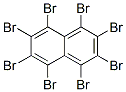 OCTABROMONAPHTHALENE 化学構造式