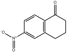 6-硝基-Α-四氢萘酮,22246-26-0,结构式