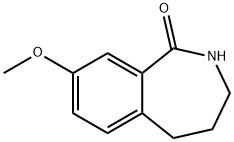 8-Methoxy-2,3,4,5-tetrahydrobenzo[c]azepin-1-one,22246-71-5,结构式