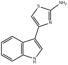 4-(1H-INDOL-3-YL)-1,3-THIAZOL-2-AMINE|4 -( 1-吲哚基) -噻唑