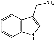 吲哚-3-甲胺, 22259-53-6, 结构式