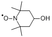 4-羟基-2,2,6,6-四甲基哌啶氮氧自由基, 2226-96-2, 结构式