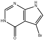 7-BROMO-2,4,9-TRIAZABICYCLO[4.3.0]NONA-3,7,10-TRIEN-5-ONE|5-溴-3,7-二氢-4H-吡咯[2,3-D]嘧啶-4-酮