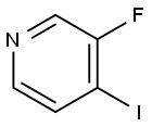 3-フルオロ-4-ヨードピリジン 化学構造式