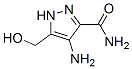 1H-Pyrazole-3-carboxamide,  4-amino-5-(hydroxymethyl)-  (9CI)|