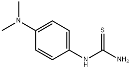 1-(4-二甲氨基)苯-2-硫脲 结构式